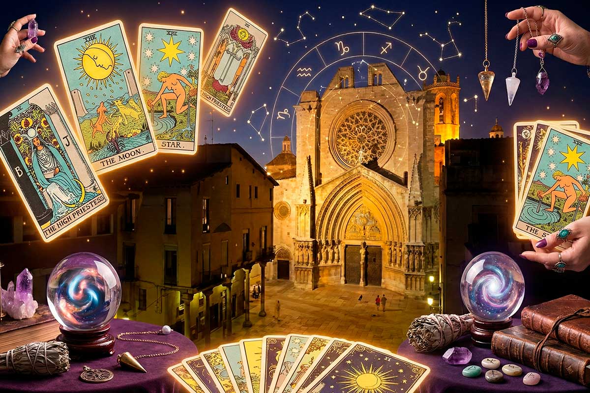 AlmaLuz Tarot en Tarragona. Lectura de cartas presencial y online. Especialista en amor, trabajo y bienestar emocional. Información de contacto disponible aquí. Reserva tu cita y descubre lo que el destino tiene para ti.